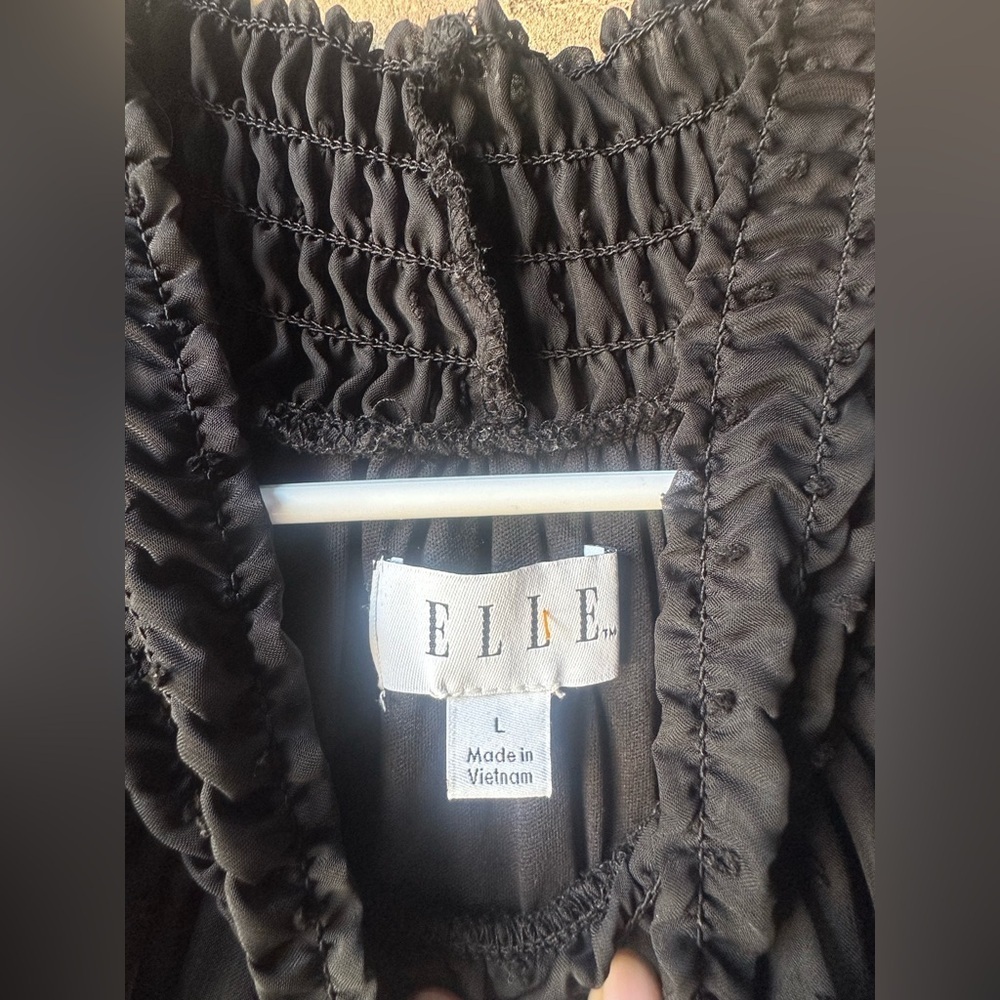 Elle Black Sleeveless Dress - Picture 4 of 6